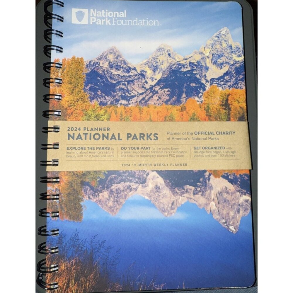 2024 National‎ Park Foundation Planner: 12 Month Weekly Planner